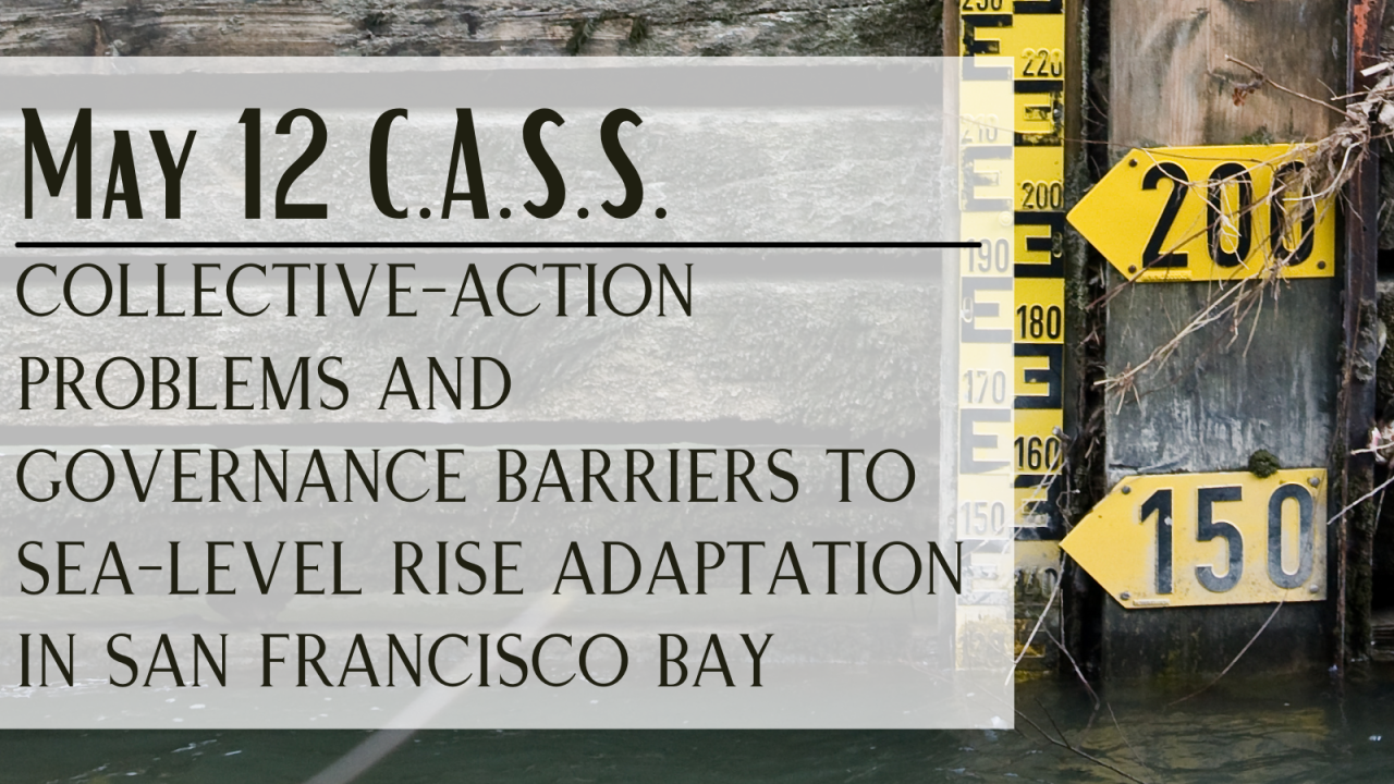 Climate Adaptation Seminar Series May 12