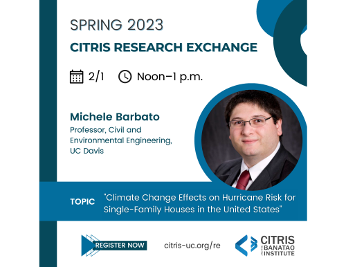 CITRIS Research Exchange Michele Barbato Presentation