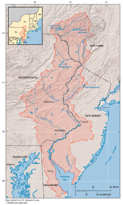 Seawater Intrusion Of The Delaware River Basin | Climate Adaptation ...